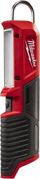 Milwaukee Tool - 12 Volt, Cordless, LED Portable Handheld Work Light - 1 Head, 220 Lumens, 9-1/4" Long - Caliber Tooling