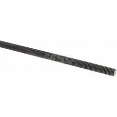 Threaded Rod: 9/16-12, 3″ Long, Steel, Grade B7 Inch Thread, 1A, Right Hand Thread