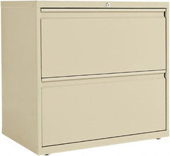 ALERA - 30" Wide x 28-3/8" High x 19-1/4" Deep, 2 Drawer Lateral File - Steel, Putty - Caliber Tooling