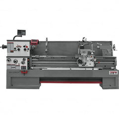 Jet - 22" Swing, 80" Between Centers, 230 Volt, Triple Phase Engine Lathe - 10 hp, 3-1/8" Bore Diam, 40" Deep x 48-7/8" High x 136-1/8" Long - Caliber Tooling