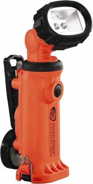 Streamlight - LED Bulb, 200 Lumens, Spotlight/Lantern Flashlight - Orange Plastic Body, 4 AA Batteries Included - Caliber Tooling