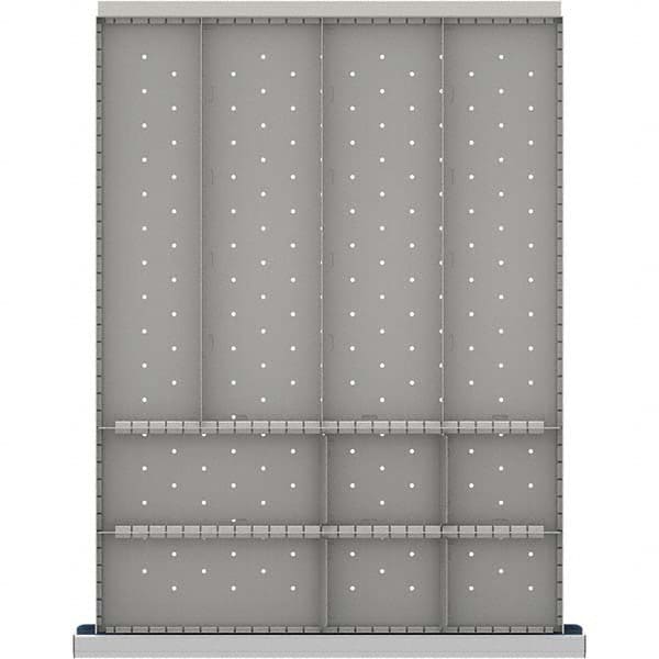 LISTA - 10-Compartment Drawer Divider Layout for 3.15" High Drawers - Caliber Tooling