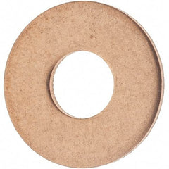 Value Collection - Copper Standard Flat Washer - 0.2031" ID x 1/2" OD, Plain Finish - Caliber Tooling