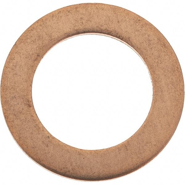 Value Collection - 7/16 SAE, 29/64" ID x 11/16" OD Oil Drain Plug Gasket - 1/32" Thick, Copper - Caliber Tooling