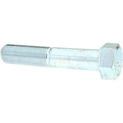 Hex Head Cap Screw: 7/8-14 x 5″, Grade 9 Alloy Steel, Zinc-Plated Clear Chromate