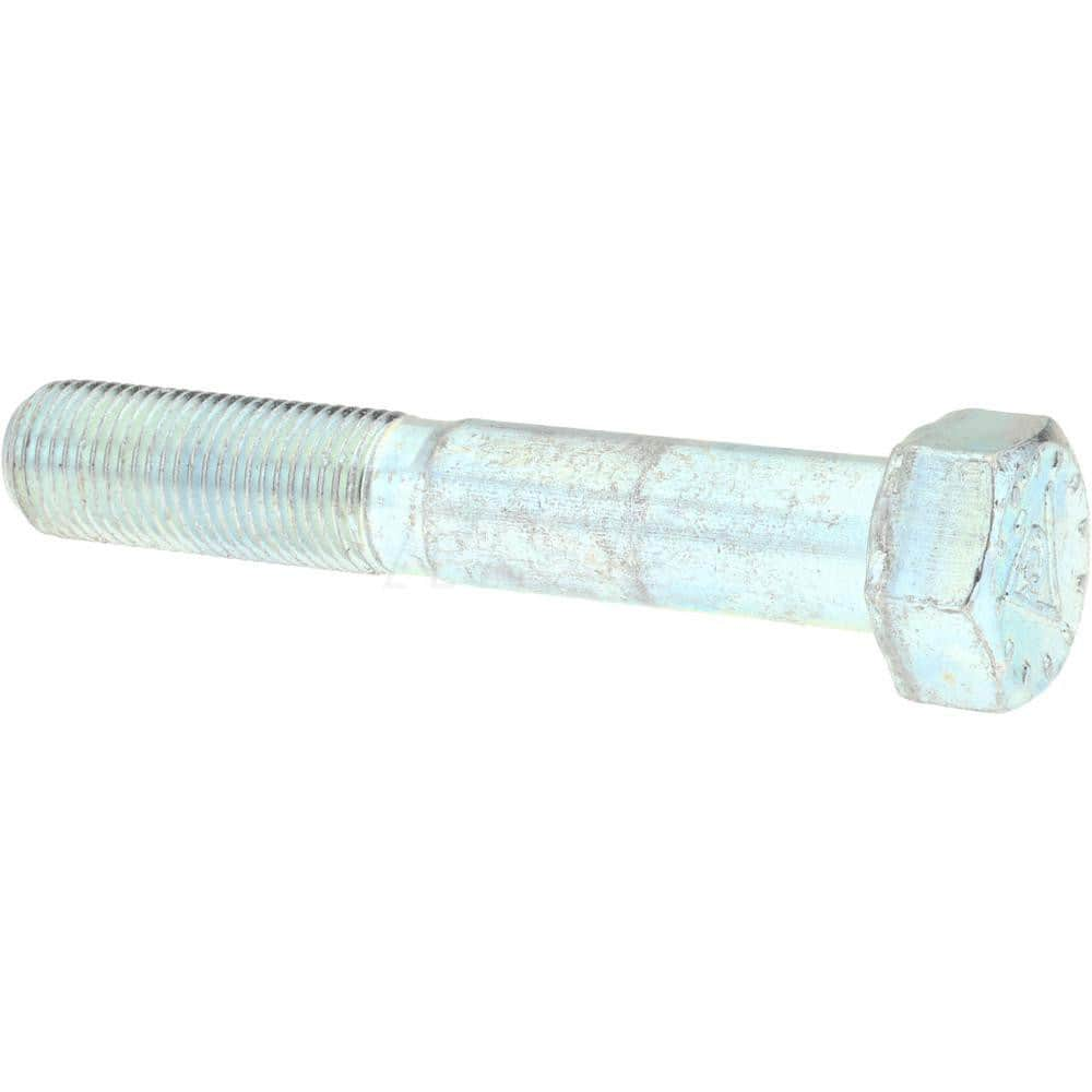 Hex Head Cap Screw: 1/2-20 x 3″, Grade 9 Alloy Steel, Zinc-Plated Clear Chromate