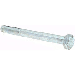 Hex Head Cap Screw: 1/4-20 x 2″, Grade 9 Alloy Steel, Zinc-Plated