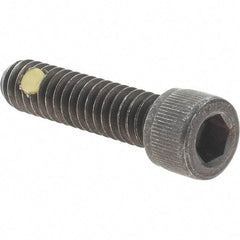 Value Collection - 1/4-20 UNC Hex Socket Drive, Socket Cap Screw - Alloy Steel, Black Oxide Finish, Fully Threaded, 1" Length Under Head - Caliber Tooling