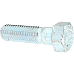 Hex Head Cap Screw: 5/8-11 x 1″, Grade 9 Alloy Steel, Zinc-Plated Clear Chromate