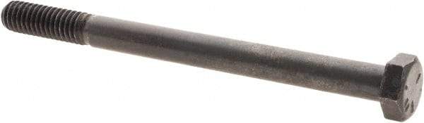 Value Collection - 5/16-18 UNC, 4" Length Under Head Hex Head Cap Screw - Partially Threaded, Grade 5 Steel, Uncoated, 1/2" Hex - Caliber Tooling