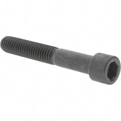 Value Collection - 3/8-16 UNC Hex Socket Drive, Socket Cap Screw - Alloy Steel, Black Oxide Finish, Partially Threaded, 2-1/2" Length Under Head - Caliber Tooling