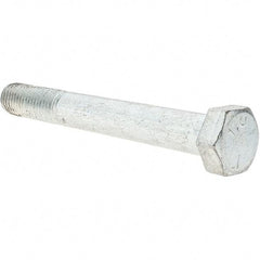 Value Collection - 3/4-10 UNC, 6" Length Under Head Hex Head Cap Screw - Partially Threaded, Grade 5 Steel, Zinc-Plated Finish, 1-1/8" Hex - Caliber Tooling