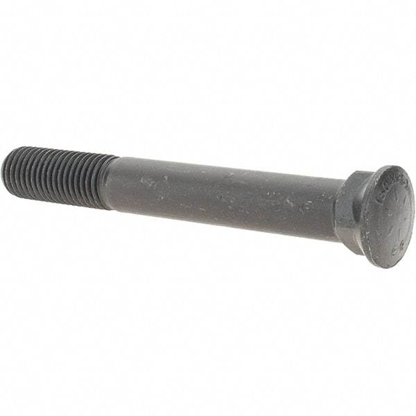 Value Collection - 3/4-10 UNC, 6" OAL, Alloy Steel Plow Bolt - Uncoated, Grade 8 - Caliber Tooling