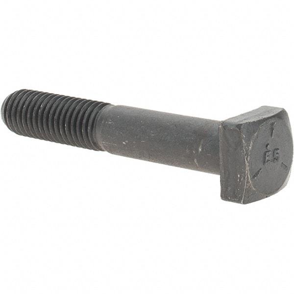 Value Collection - 1/2-13" UNC, 3" Length Under Head Square Head Bolt - Grade 5 Steel, Uncoated - Caliber Tooling