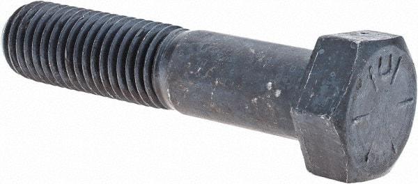 Value Collection - 3/4-10 UNC, 3-1/2" Length Under Head Hex Head Cap Screw - Partially Threaded, Grade 8 Alloy Steel, Uncoated, 1-1/8" Hex - Caliber Tooling