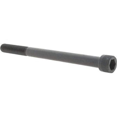 Value Collection - 3/8-16 UNC Hex Socket Drive, Socket Cap Screw - Alloy Steel, Black Oxide Finish, Fully Threaded, 5" Length Under Head - Caliber Tooling