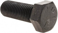 Value Collection - 7/8-9 UNC, 2-1/2" Length Under Head Hex Head Cap Screw - Fully Threaded, Grade 5 Steel, Uncoated, 1-5/16" Hex - Caliber Tooling