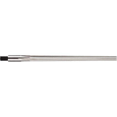 DORMER - 0.2191" Diam, 5.59mm Diam Straight Shank, 70mm Flute, Taper Pin Reamer - Caliber Tooling