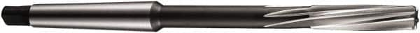 DORMER - 18mm Cobalt 8 Flute Chucking Reamer - Spiral Flute, 2MT Morse Taper Shank, 56mm Flute Length, 219mm OAL - Caliber Tooling