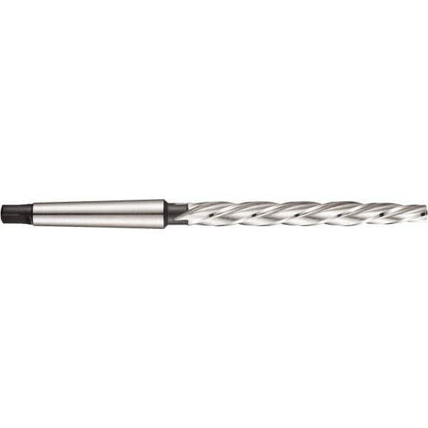 DORMER - 0.4728" Reamer Diam, 2MT Morse Taper Shank, Bridge Reamer - Caliber Tooling