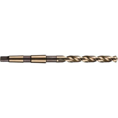 DORMER - 11.8mm, 1MT 118° Point Cobalt Taper Shank Drill Bit - Caliber Tooling