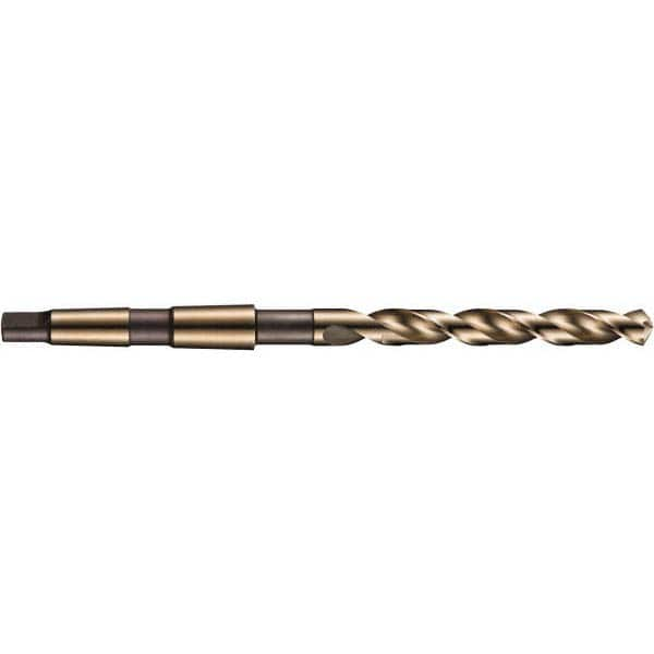 DORMER - 10.8mm, 1MT 118° Point Cobalt Taper Shank Drill Bit - Caliber Tooling