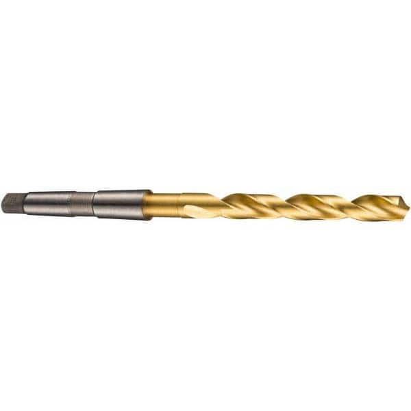 DORMER - 15.25mm, 2MT 118° Point High Speed Steel Taper Shank Drill Bit - Caliber Tooling