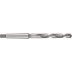 DORMER - 33mm, 4MT 118° Point Carbide-Tipped Taper Shank Drill Bit - Caliber Tooling