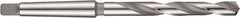 DORMER - 32mm, 4MT 118° Point Carbide-Tipped Taper Shank Drill Bit - Bright/Oxide Finish, 185mm Flute Length, 334mm OAL, Spiral Flute, Series A166 - Caliber Tooling