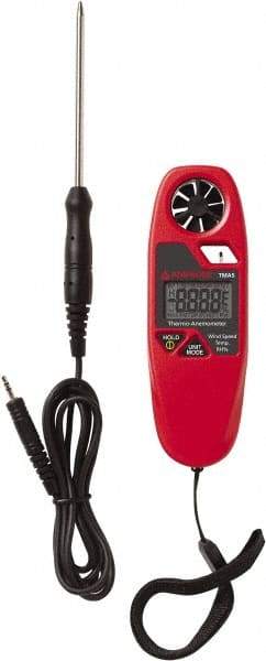 Amprobe - 1.1 to 20 m/Sec Air Anemometer - 158°F Max - Caliber Tooling