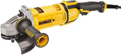 DeWALT - 7" Wheel Diam, 8,500 RPM, Corded Angle & Disc Grinder - 5/8-11 Spindle, 115 Volts, 15 Amps, Rear Exhaust - Caliber Tooling