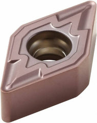 Seco - DNMU331 M3 Grade TH1000 Carbide Turning Insert - TiAlSiN Finish, 55° Diamond, 3/8" Inscr Circle, 3/16" Thick, 1/64" Corner Radius - Caliber Tooling