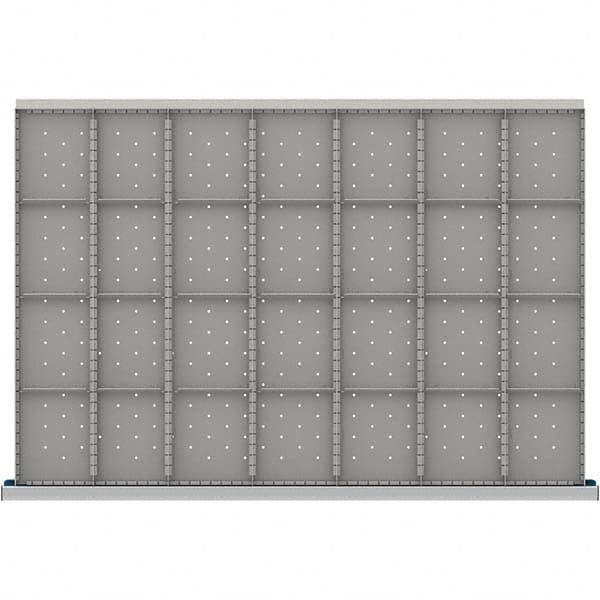 LISTA - 28-Compartment Drawer Divider Layout for 3.15" High Drawers - Caliber Tooling