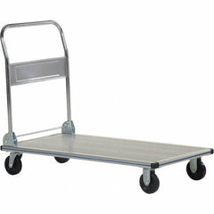 Vestil - 600 Lb Capacity Steel Platform Truck - Steel Deck, 24" OAW - Caliber Tooling