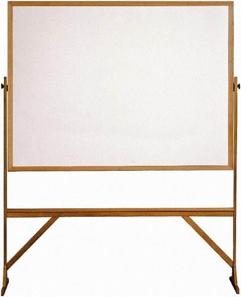 Ghent - 72" High x 53" Wide Reversible Dry Erase Board - Acrylate, 23-1/2" Deep - Caliber Tooling