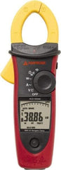 Amprobe - 3729945, CAT IV, CAT III, Digital True RMS Clamp Meter with 1.4567" Clamp On Jaws - 999.9 VAC/VDC, 599.9 AC Amps, Measures Voltage, Capacitance, Current - Caliber Tooling