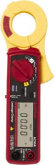 Amprobe - 3033017, CAT II, Digital Average Responding Leakage Clamp Meter with 1.1811" Clamp On Jaws - 400 VAC, 60 AC Amps, Measures Voltage, Current, Leakage Current, Resistance - Caliber Tooling