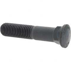 Value Collection - 3/4-10 UNC, 3-3/4" OAL, Alloy Steel Plow Bolt - Uncoated, Grade 8 - Caliber Tooling