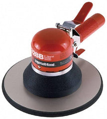 Ingersoll-Rand - 825 OPM, 16 CFM Air Consumption, Palm Air Orbital Sander - Round Pad, 1/4 NPT Inlet - Caliber Tooling