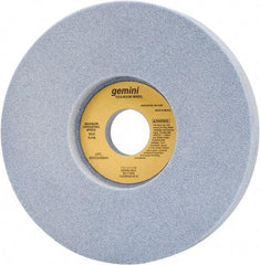 Norton - 7" Diam x 1-1/4" Hole x 1" Thick, K Hardness, 60 Grit Surface Grinding Wheel - Aluminum Oxide, Type 5, Medium Grade, 3,600 Max RPM, One-Side Recess - Caliber Tooling