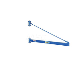 Jib Crane: Wall Mount, 2,000 lb Limit, 180 ° Rotation Steel