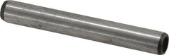 Value Collection - 8mm Diam x 60mm Pin Length Alloy Steel Pull Out Dowel Pin - C 57-63 Hardness, 1 Rounded & 1 Threaded End - Caliber Tooling