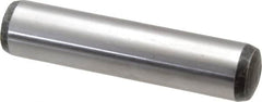 Value Collection - 20mm Diam x 90mm Pin Length Alloy Steel Pull Out Dowel Pin - C 57-63 Hardness, 1 Rounded & 1 Threaded End - Caliber Tooling