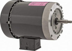 US Motors - 1/2 hp, TEFC Enclosure, No Thermal Protection, 3,500 RPM, 208-230/460 Volt, 60 Hz, Three Phase Standard Efficient Motor - Size 56J Frame, Rigid Mount, 1 Speed, Ball Bearings, 2-1.8/0.9 Full Load Amps, F Class Insulation, Reversible - Caliber Tooling