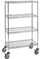 Quantum Storage - 48" Wide, 1" High, Open Shelving Wire Shelving Shelf - Caliber Tooling