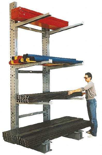 Made in USA - 48 Inches Long, Heavy Duty, Straight Arm - With Lip, 1,630 Lb. Load Limit - Caliber Tooling