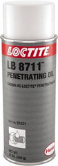 Loctite - 16 oz Aerosol Can Penetrant/Lubricant - Yellow, 100°F Max - Caliber Tooling