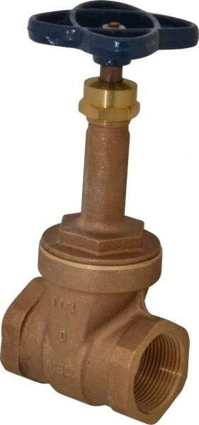 NIBCO - Class 125, Threaded Bronze Solid Wedge Rising Stem Gate Valve - 200 WOG, 125 WSP, Union Bonnet - Caliber Tooling