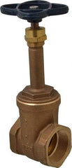 NIBCO - Class 125, Threaded Bronze Solid Wedge Rising Stem Gate Valve - 300 WOG, 150 WSP, Union Bonnet - Caliber Tooling