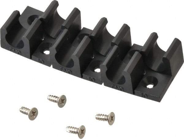 SMC PNEUMATICS - Multitube Holder - Black, 6 Slots - Caliber Tooling